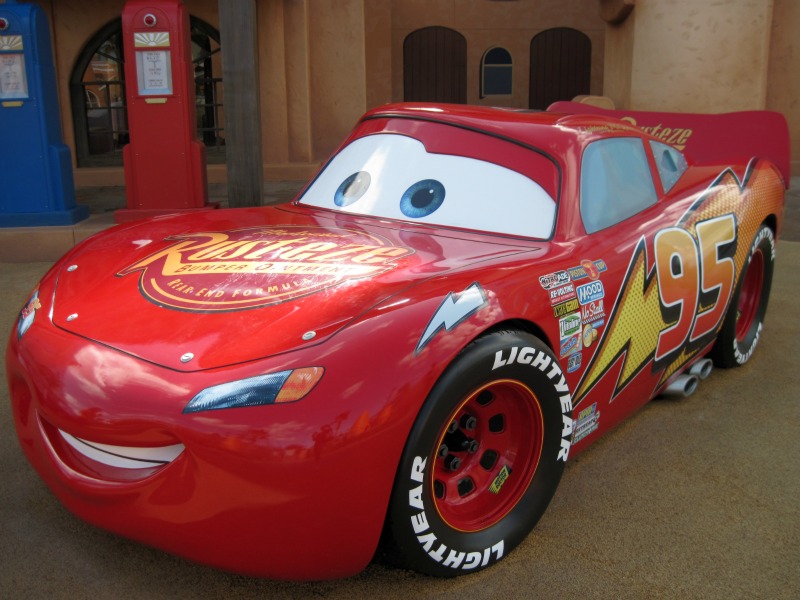 Cars at Disney World (including the new Lightning McQueen's - WDW