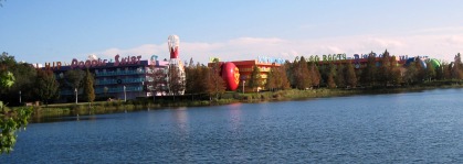 View of Disney Pop Century Resort