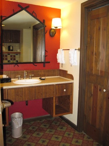 Wilderness Lodge Vanity Area