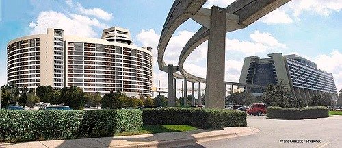 Bay Lake Tower & Disney Contemporary Resort by Darren Witko