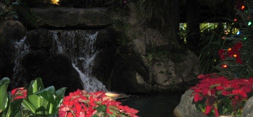 Polynesian Resort Lobby at Christmas