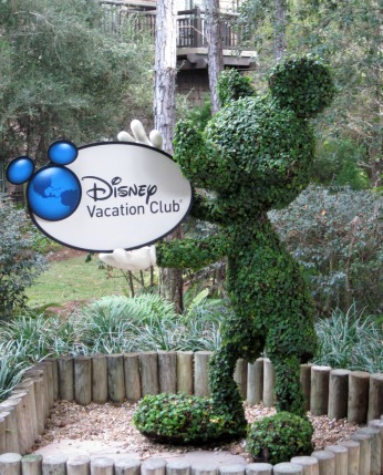 Disney Vacation Club Mickey Topiary