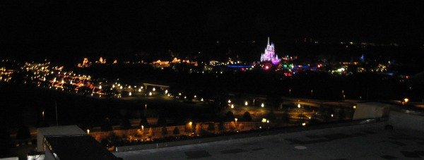 Magic Kingdom from the Contemporary Resort