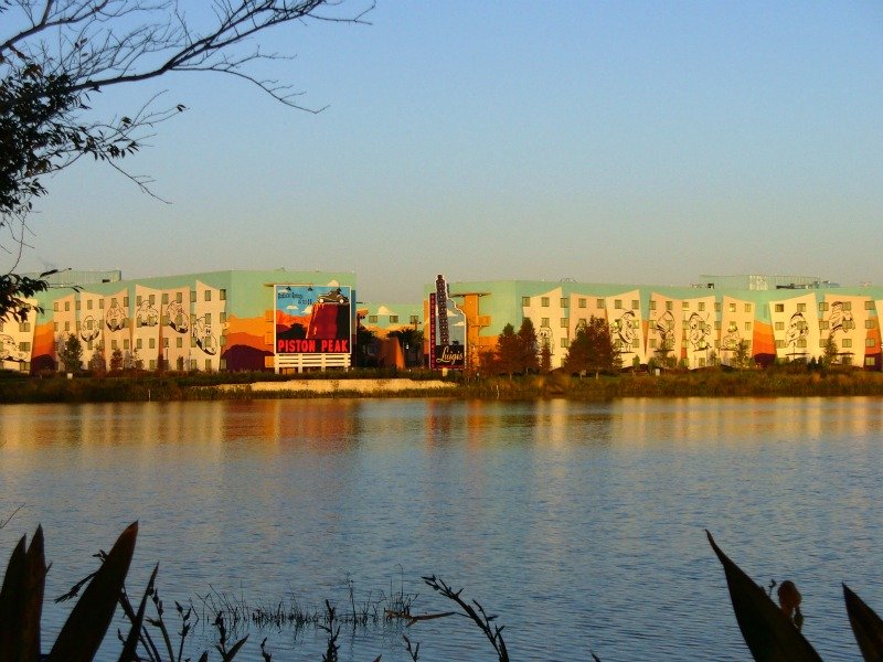 View of Art of Animation Resort from Pop Century