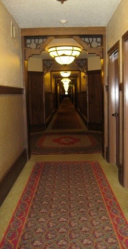 Hallway of Wilderness Lodge Villas