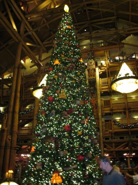 Wilderness Lodge Christmas Tree